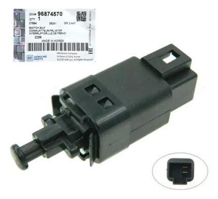 valvula interrruptor sensor luz freno chevrolet spark / aveo / optra 2 pin