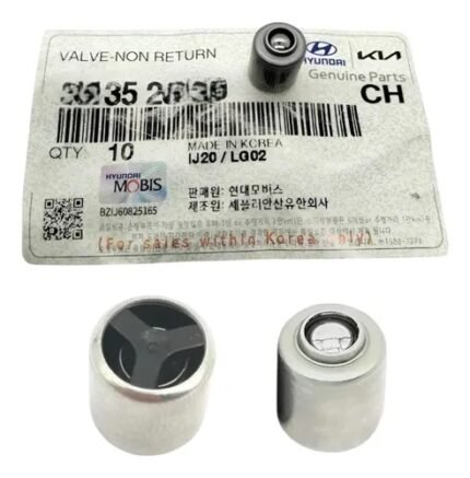 valvula check de aceite bloque hyundai tucson / getz / elantra
